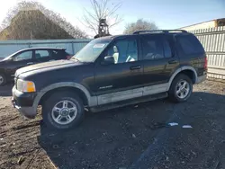 Salvage cars for sale at Brookhaven, NY auction: 2002 Ford Explorer XLT