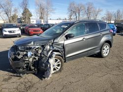 Salvage cars for sale at Denver, CO auction: 2018 Ford Escape SE