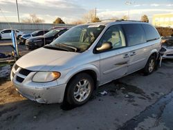 Salvage cars for sale from Copart Littleton, CO: 2004 Dodge Grand Caravan EX