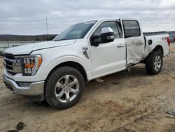 Salvage cars for sale at Chatham, VA auction: 2021 Ford F150 Supercrew