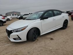 Salvage cars for sale at Amarillo, TX auction: 2022 Nissan Sentra SR