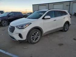 2017 Hyundai Santa FE SE en venta en Albuquerque, NM