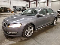 Volkswagen salvage cars for sale: 2013 Volkswagen Passat SEL