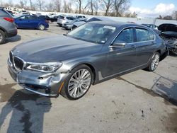 Salvage cars for sale at Bridgeton, MO auction: 2016 BMW 750 XI