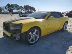 Salvage cars for sale at Loganville, GA auction: 2015 Chevrolet Camaro LT