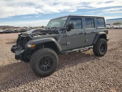 Salvage cars for sale from Copart Phoenix, AZ: 2022 Jeep Wrangler Unlimited Sport