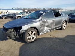 Salvage cars for sale at Pennsburg, PA auction: 2013 Volkswagen Passat SE