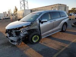 Salvage cars for sale at Hayward, CA auction: 2022 Toyota Sienna XLE