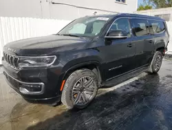 Jeep Vehiculos salvage en venta: 2024 Jeep Wagoneer L Series II