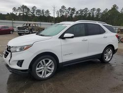 Vehiculos salvage en venta de Copart Harleyville, SC: 2018 Chevrolet Equinox Premier