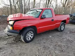 Salvage trucks for sale at Cicero, IN auction: 2007 Chevrolet Silverado C1500 Classic