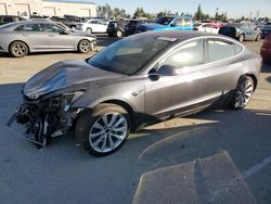 Tesla salvage cars for sale: 2018 Tesla Model 3