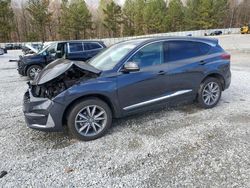 Salvage cars for sale at Gainesville, GA auction: 2020 Acura RDX Technology