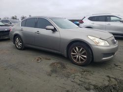 Carros salvage a la venta en subasta: 2007 Infiniti G35