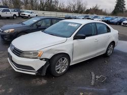 Volkswagen Vehiculos salvage en venta: 2015 Volkswagen Jetta Base