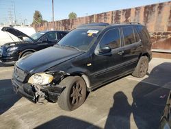 Mercedes-Benz salvage cars for sale: 2000 Mercedes-Benz ML 430