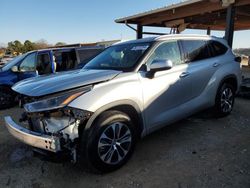 Salvage cars for sale at Tanner, AL auction: 2021 Toyota Highlander XLE