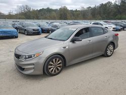 Salvage cars for sale at Harleyville, SC auction: 2016 KIA Optima EX