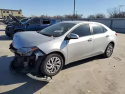 Salvage cars for sale at Wilmer, TX auction: 2018 Toyota Corolla L