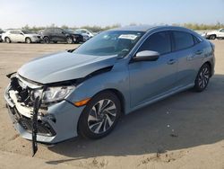 Salvage cars for sale at Fresno, CA auction: 2017 Honda Civic LX