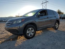 Salvage cars for sale at Oklahoma City, OK auction: 2013 Honda CR-V LX