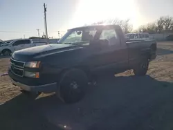 Salvage cars for sale at Oklahoma City, OK auction: 2006 Chevrolet Silverado C1500