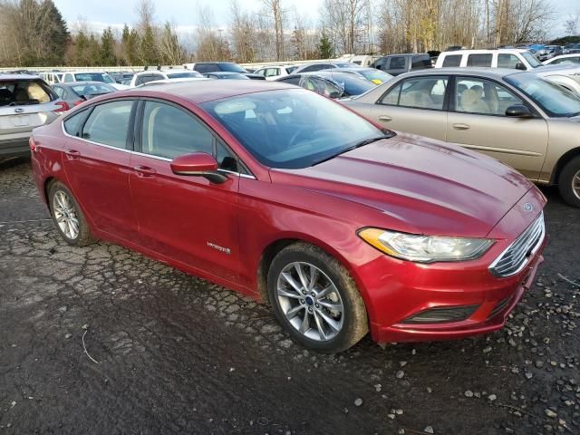 2017 Ford Fusion SE Hybrid