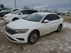 Salvage cars for sale at Pekin, IL auction: 2019 Volkswagen Jetta S