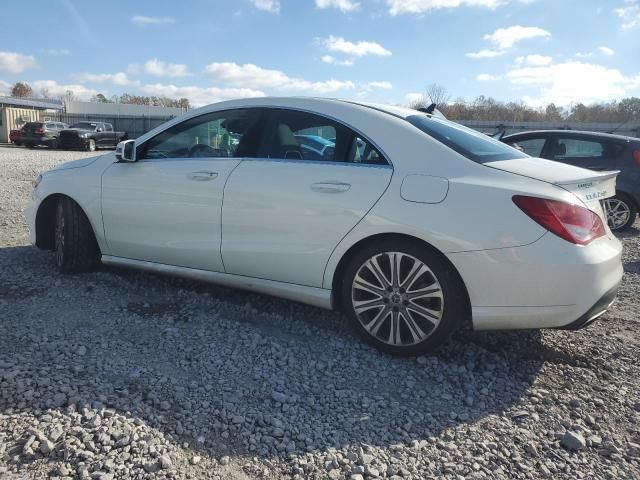 2018 Mercedes-Benz CLA 250 4matic