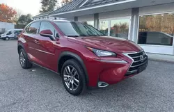 Salvage cars for sale at North Billerica, MA auction: 2015 Lexus NX 200T