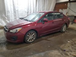 Subaru salvage cars for sale: 2012 Subaru Impreza Premium