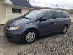 Salvage cars for sale at Northfield, OH auction: 2016 Honda Odyssey LX