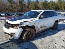 Jeep salvage cars for sale: 2017 Jeep Grand Cherokee Trailhawk