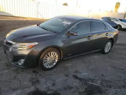 Salvage cars for sale at Van Nuys, CA auction: 2014 Toyota Avalon Hybrid