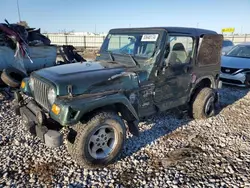 2000 Jeep Wrangler / TJ Sahara en venta en Cahokia Heights, IL