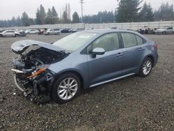 Vehiculos salvage en venta de Copart Graham, WA: 2020 Toyota Corolla LE