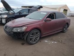 Salvage cars for sale at Brighton, CO auction: 2017 Volkswagen Passat R-Line