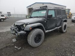 Salvage cars for sale from Copart Airway Heights, WA: 2014 Jeep Wrangler Unlimited Sahara