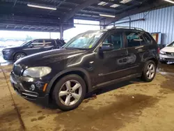 BMW x5 salvage cars for sale: 2007 BMW X5 3.0I