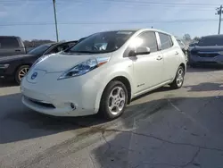 Nissan salvage cars for sale: 2012 Nissan Leaf SV