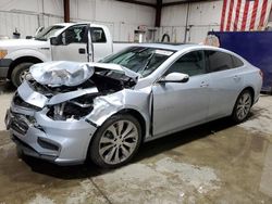 Salvage cars for sale from Copart Billings, MT: 2017 Chevrolet Malibu Premier