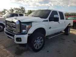 Salvage trucks for sale at Riverview, FL auction: 2013 Ford F350 Super Duty