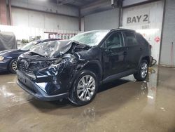 Salvage cars for sale from Copart Elgin, IL: 2022 Toyota Rav4 XLE Premium