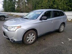 Mitsubishi salvage cars for sale: 2014 Mitsubishi Outlander ES