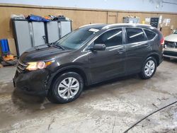 Salvage cars for sale at Kincheloe, MI auction: 2013 Honda CR-V EXL