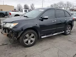 Salvage cars for sale at Moraine, OH auction: 2007 Acura MDX Sport