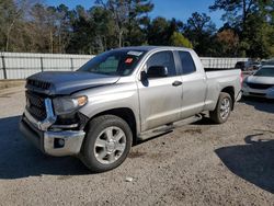 Salvage cars for sale at Greenwell Springs, LA auction: 2018 Toyota Tundra Double Cab SR