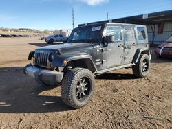 Vehiculos salvage en venta de Copart Colorado Springs, CO: 2013 Jeep Wrangler Unlimited Sahara