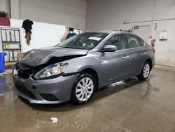 Salvage cars for sale at Elgin, IL auction: 2017 Nissan Sentra S