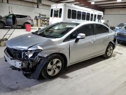 Honda salvage cars for sale: 2013 Honda Civic LX